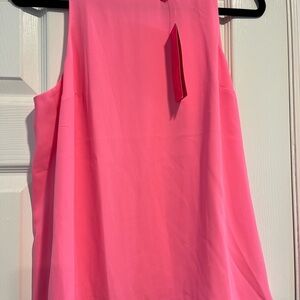 Lilly Pulitzer Vibrant Pink Tank Top NWT SZ Small. Polyester
